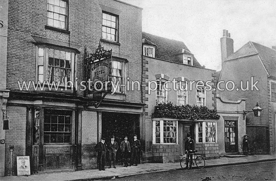 White Horse Hotel, High Street, Maldon, Essex. c. 1910